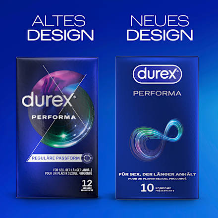 Kondome Performa, Breite 56 mm Durex