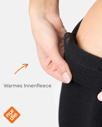 Leggings Wohlig Warm schwarz Gr. 40/44, 100 DEN nur die