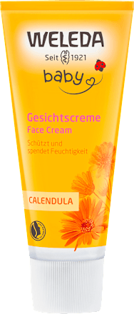 Cremă de față hidratantă cu extract de gălbenele WELEDA baby