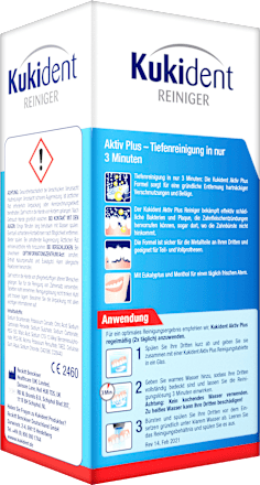 Gebissreiniger Tabs  Aktiv Plus  Kukident
