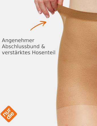 Seidenfein Strumpfhose amber 15 DEN, Gr. 44/48 nur die