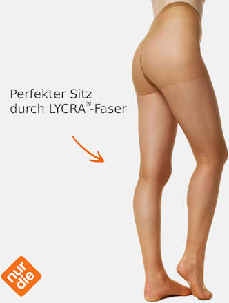 Seidenfein Strumpfhose amber 15 DEN, Gr. 40/44 nur die