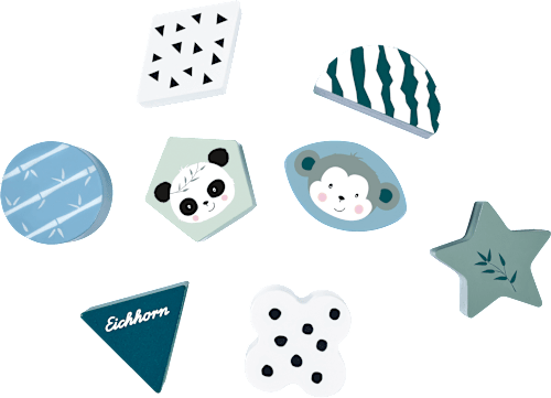 Steckbox Panda Eichhorn