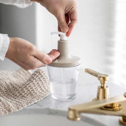 Seifenspender, sand (250 ml) Koziol