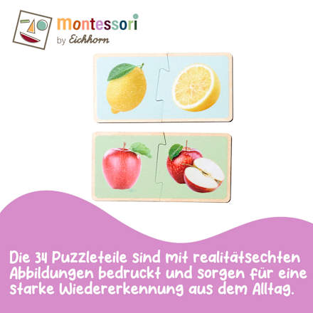 Puzzle Montessori Eichhorn