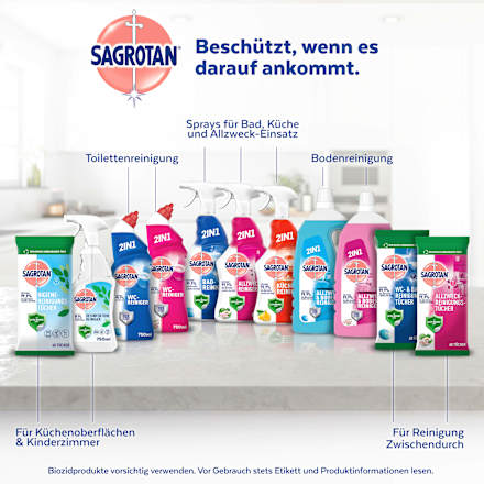WC-Reinigungstücher Desinfektion Sagrotan