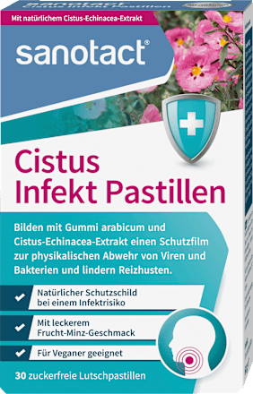 Cistus Infekt Pastillen sanotact