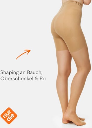 Strumpfhose Bauch-Beine-Po amber Gr. 38/40, 20 DEN nur die