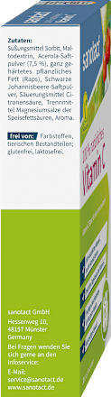 Vitamin C Lutschtabletten sanotact