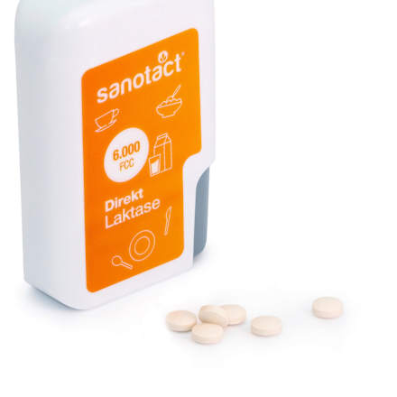 Laktase 6.000 FCC Mini-Tabletten 90 St. sanotact