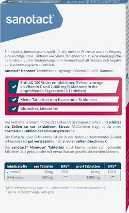 D-Mannose Plus Tabletten 30 St sanotact