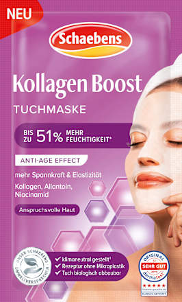 Tuchmaske Kollagen Boost Schaebens