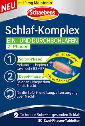 Schlaf-Komplex 2-Phasen Tabletten 30 St Schaebens