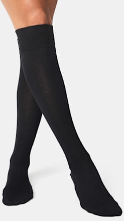 Kniestrümpfe Bambus schwarz Gr. 39-42 nur die