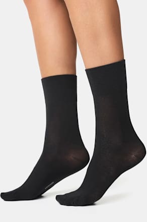 Socken mit Komfortbund schwarz Gr. 39-42 nur die