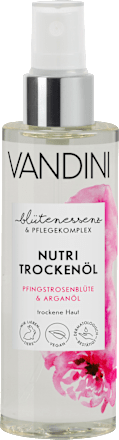 Körperöl Nutri Pfingstrosenblüte und Arganöl VANDINI