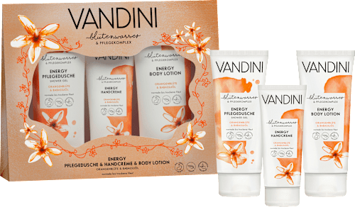 Geschenkset Energy Körperpflege VANDINI