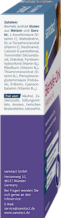 Bierhefe + Zink Tabletten 60 St. sanotact