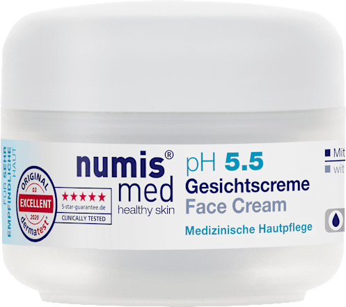 Gesichtscreme Tages- und Nachtpflege pH 5,5 numis med