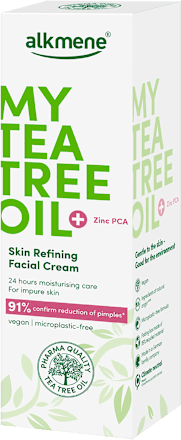 Крем против несъвършенства, чаено дърво и цинк alkmene