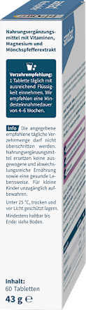 Mönchspfeffer Tabletten 60 St sanotact