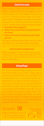 Dečija krema za lice od nevena WELEDA baby