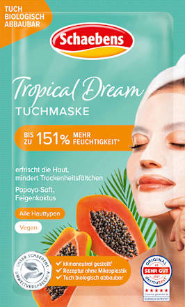 Tuchmaske Tropical Dream Schaebens
