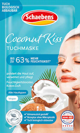 Tuchmaske Coconut Kiss Schaebens