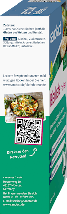 Bierhefe Flocken sanotact
