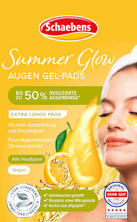 Augen Gel-Pads Summer Glow (1 Paar) Schaebens