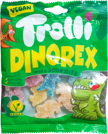 DINOREX gumene bombone Trolli