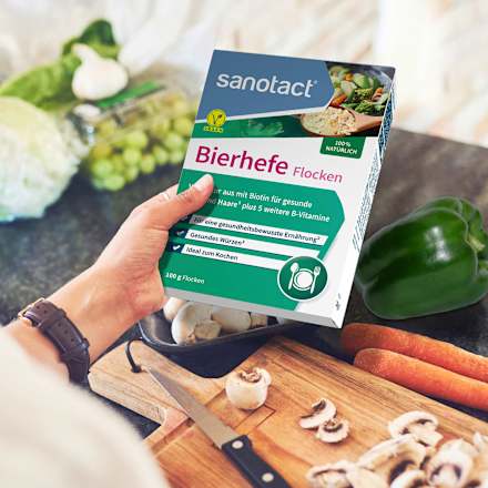 Bierhefe Flocken sanotact