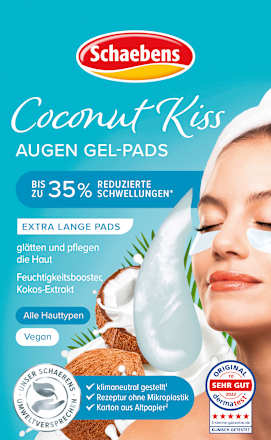 Augen Gel-Pads Coconut Kiss (1 Paar) Schaebens