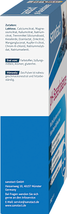 pH-Basenbalance, Basenpulver sanotact