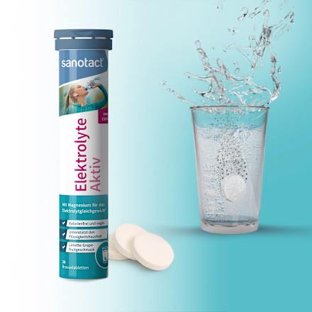 Elektrolyte Aktiv Brausetabletten 20St sanotact