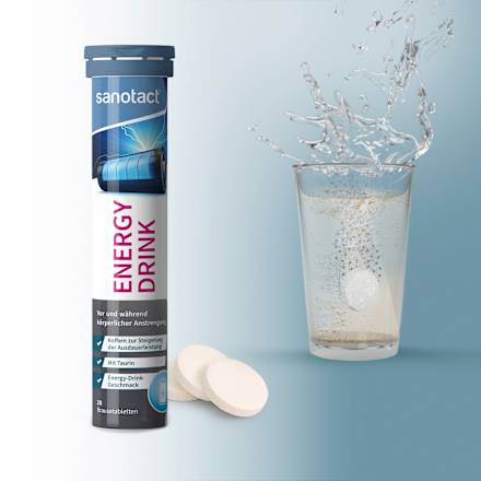 Brausetabletten Energy Drink sanotact