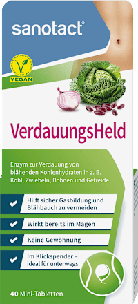 Mini-Tabletten VerdauungsHeld sanotact
