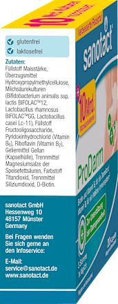 ProDarm + Milchsäure-Kulturen (20 Stück) sanotact