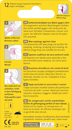 Ohrstöpsel Classic Ohropax