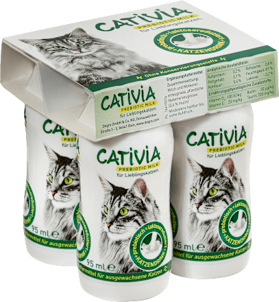 Katzenmilch (4x95 ml)  Cativia