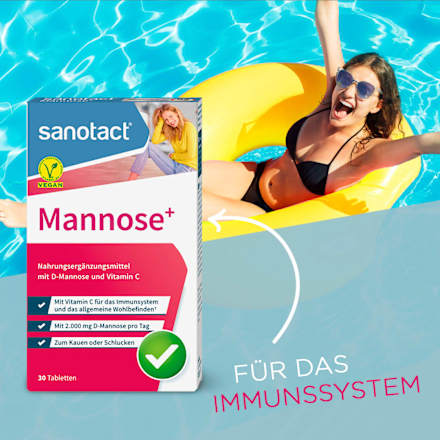 D-Mannose Plus Tabletten 30 St sanotact