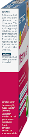 D-Mannose Plus Tabletten 30 St sanotact