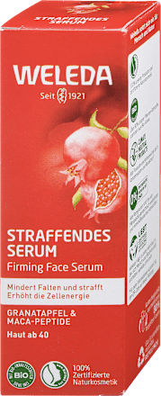 Serum za obraz z granatnim jabolkom in maca peptidi WELEDA