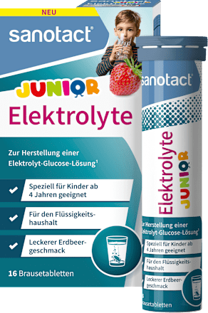 Brausetabletten Elektrolyte Junior sanotact