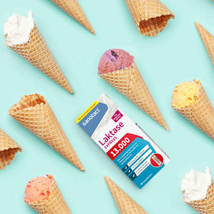 Express Laktase 13000 Kautabletten 40 St sanotact
