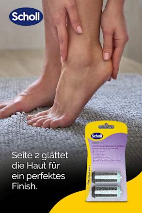 Ersatzrollen Hornhautentferner 2in1 Scholl