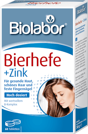 Bierhefe + Zink Tabletten 60 St. sanotact
