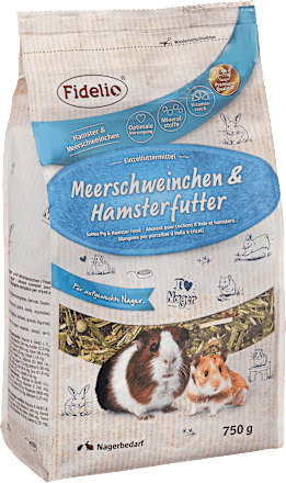 Nagerfutter für Meerschweinchen & Hamster FIDELIO