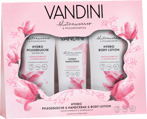Geschenkset Hydro Körperpflege VANDINI
