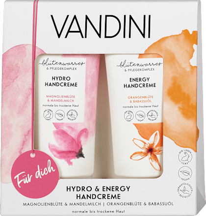 Geschenkset Hydro & Energy Handcreme VANDINI